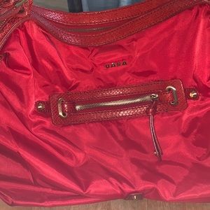 Luana Red Shoulder Bag (as is)